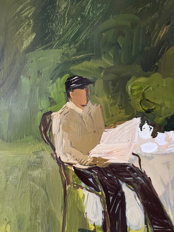 «Time of White Hydrangeas»