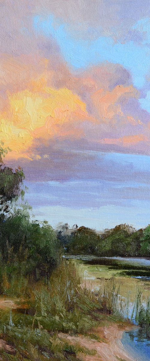 Cloud in the evening by Ruslan Kiprych