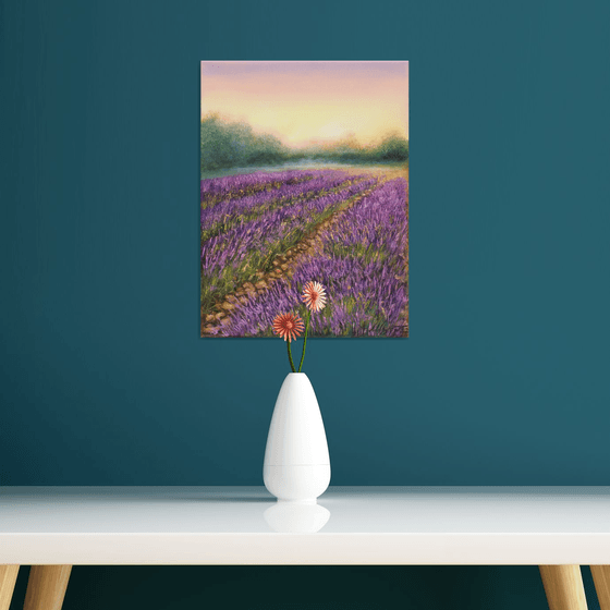 Lavender landscape 4