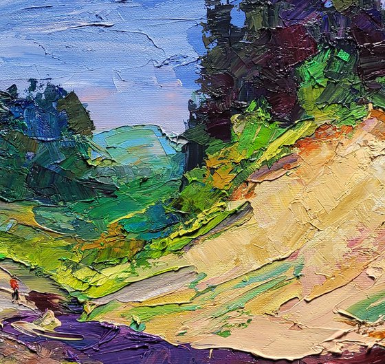 Near a Mountain Stream