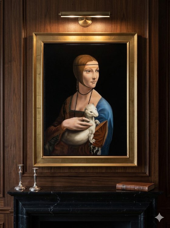 Lady with an Ermine: Master Recreation