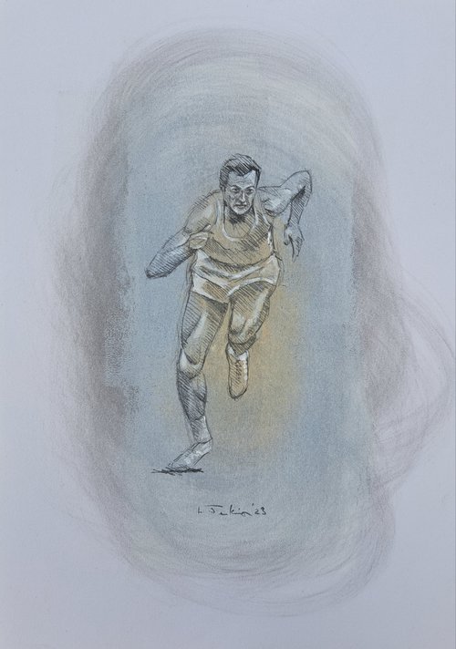 Male Athlete 1 by Lee Jenkinson