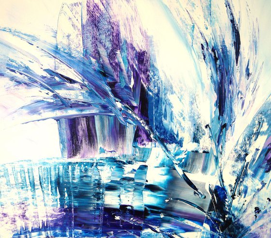 Violet And Blue Abstraction...XL 1