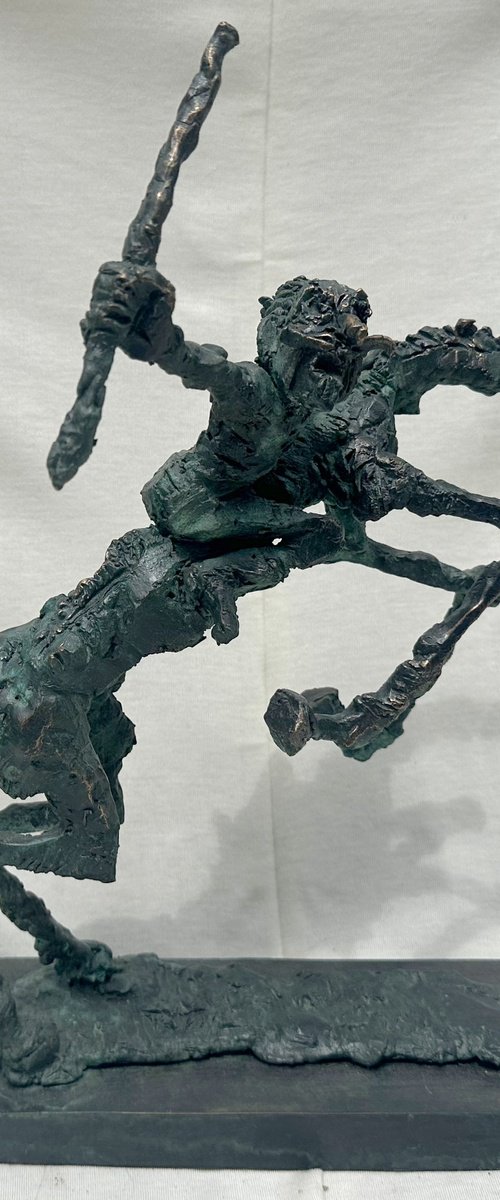 Equestrian warrior by Toth Erno