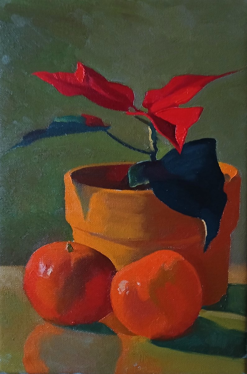 Christmas Mood By Vasyl Koval, 8 X 12, Artwork For Sale On Artfinder