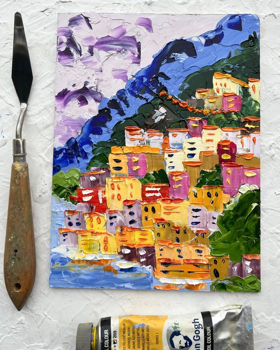 Positano Amalfi Painting