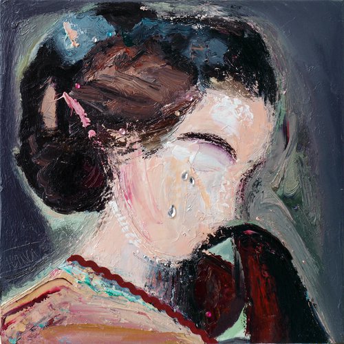 OFFER! Weeping woman (L'une 53) by Catalin Ilinca