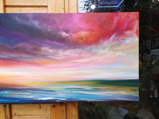 Sea & Sky 2 - seascape, emotional, panoramic