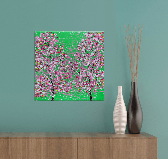 Cherry blossom green