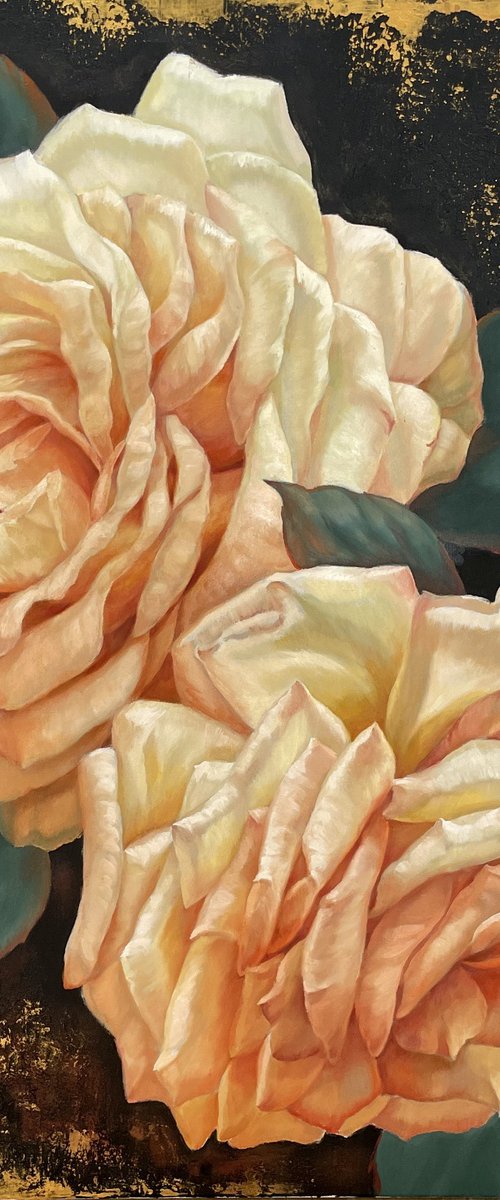 Flemish Roses Duet by Anna Reznikova