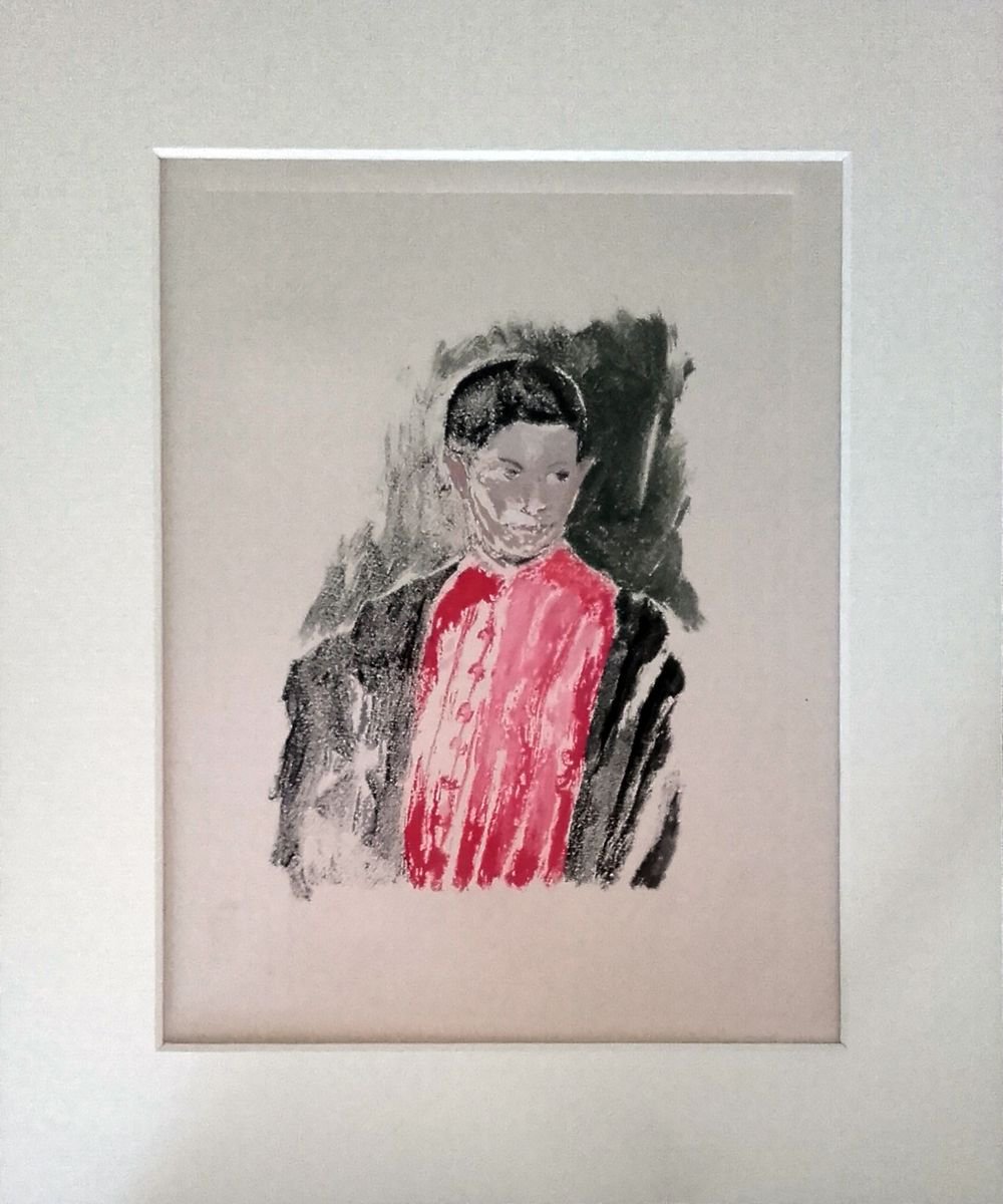 BOY IN A RED TUNIC by Adam Grose MA RWAAN