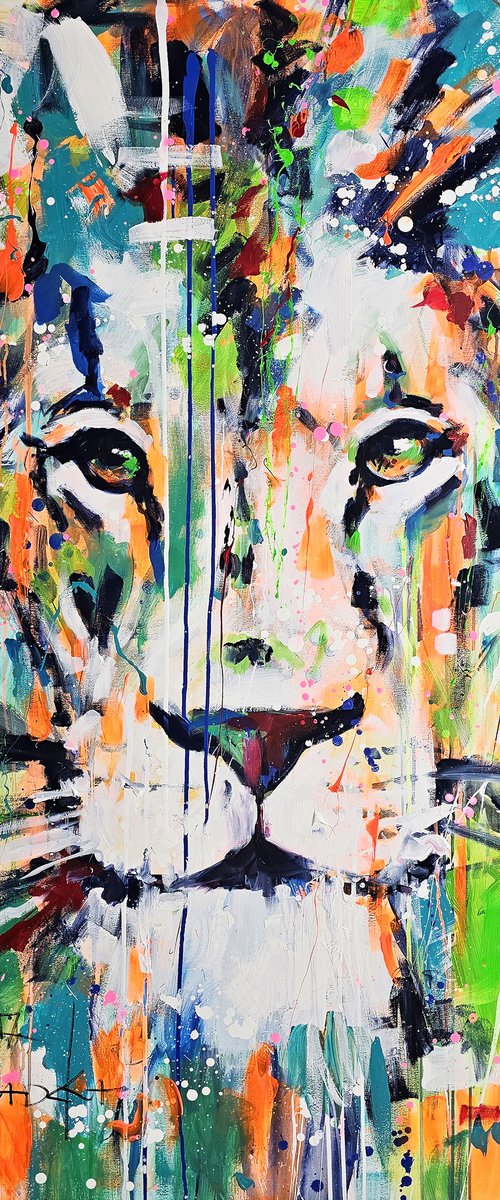 Lionhearted Rhapsody by Marta Zawadzka