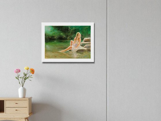 Girl on the river