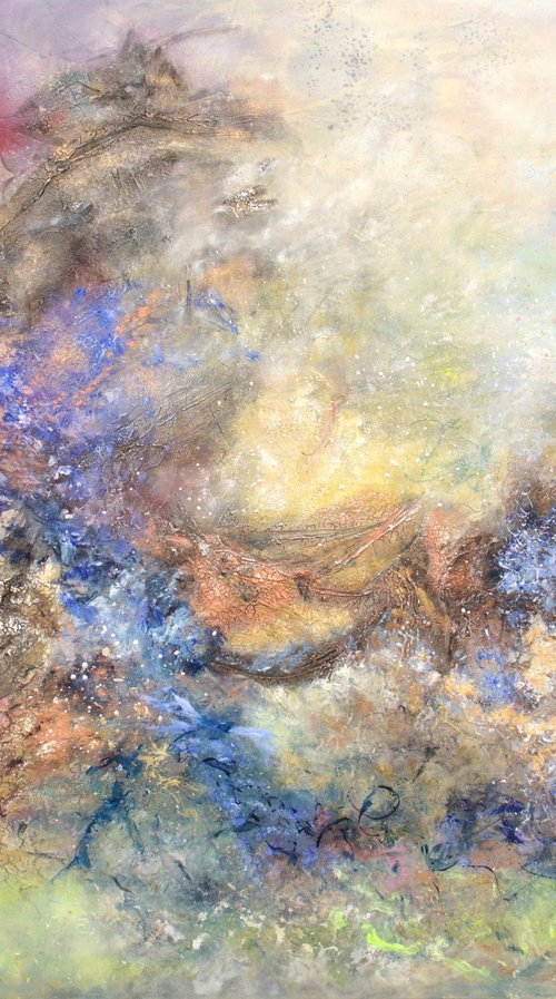 Abstract "Galaxy" by Ludmilla Ukrow