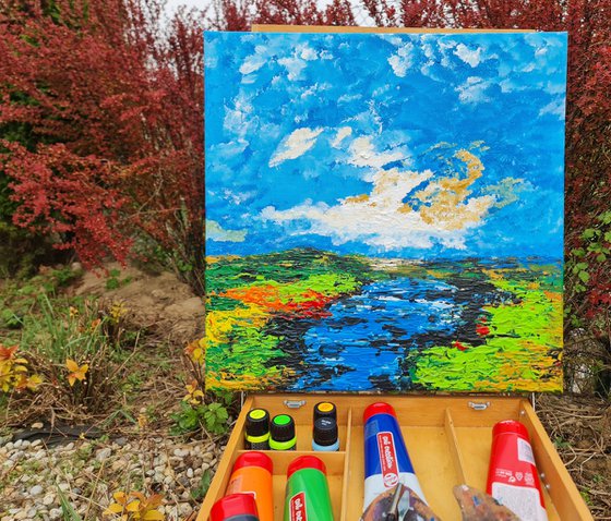 Abstract landscape