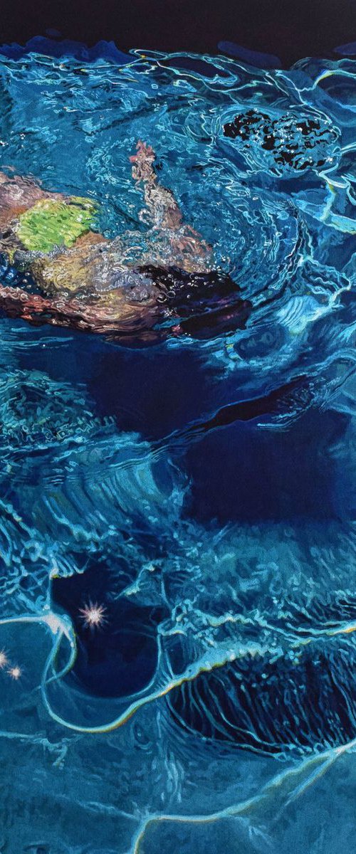 Underwater Painting - Solace II by Abi Whitlock