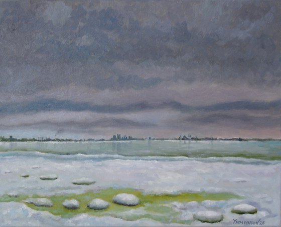 View of Tallinn in February