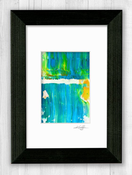 Oil Abstraction 148 - Abstract painting by Kathy Morton Stanion