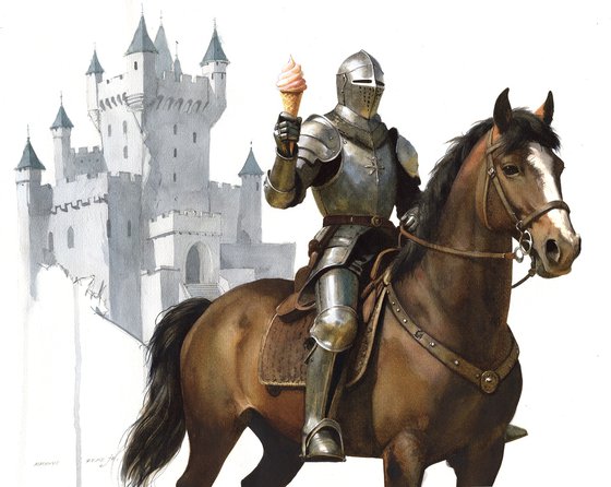 Ice cream knight