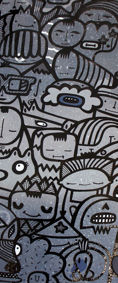 United 01- Hand finished print by Kev Munday