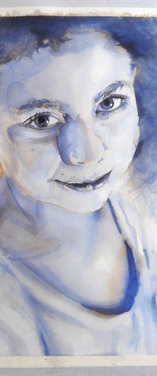 Child Girl Head Portrait | Young Woman Face by Ricardo Machado