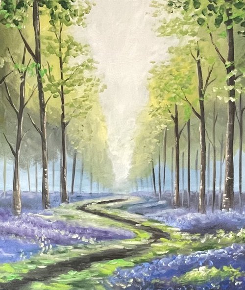 Bluebell Woods by Aisha Haider