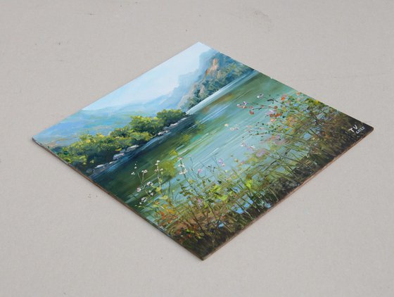 River landscape.