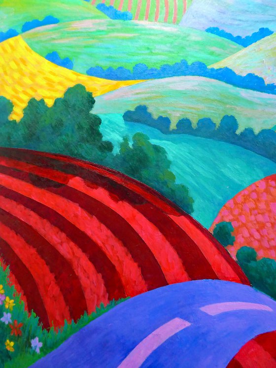 JOURNEY AMONG PATCHWORK FIELDS