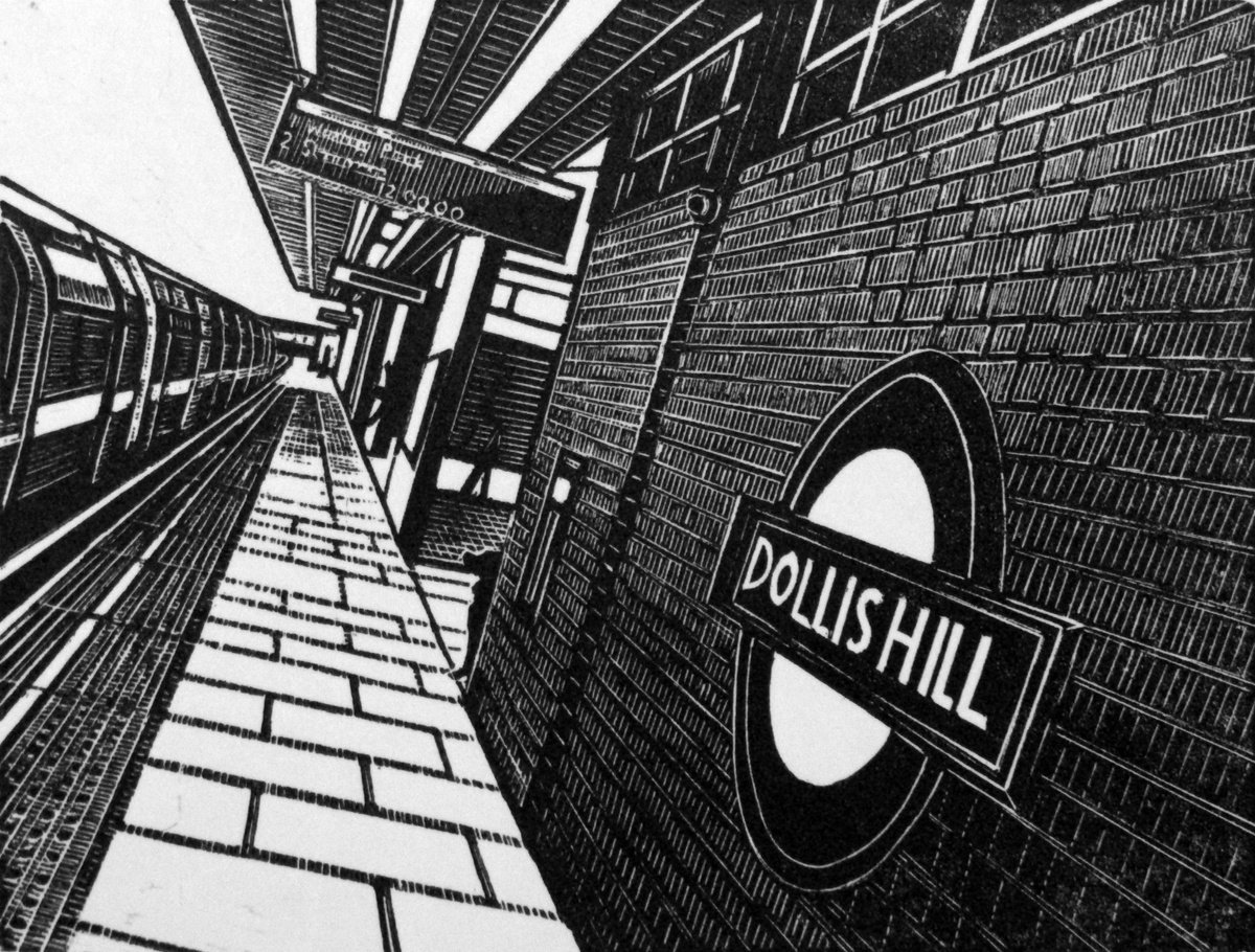Etchings & Engravings , Dollis Hill By Rebecca Coleman, 11 X 10, Artwork For Sale On Artfinder
