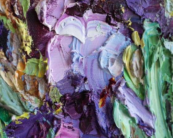 Blooming Irises