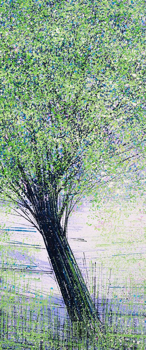 Tree In Bright Summer Colours by Marc Todd