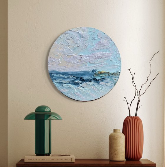 Coogee Vibe Round Texture landscape 50x50