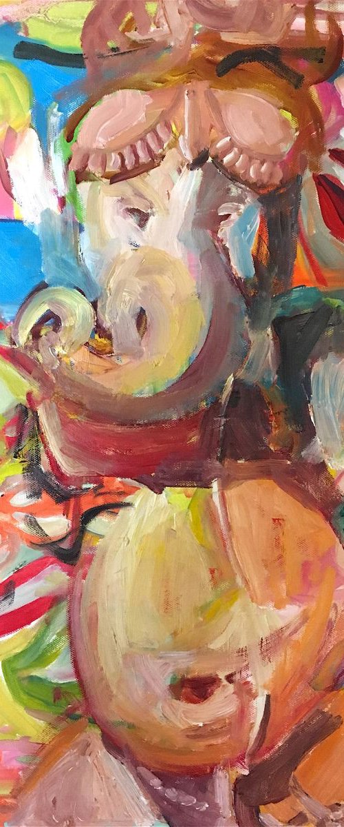 Rainbow Ganesh by Arun Prem