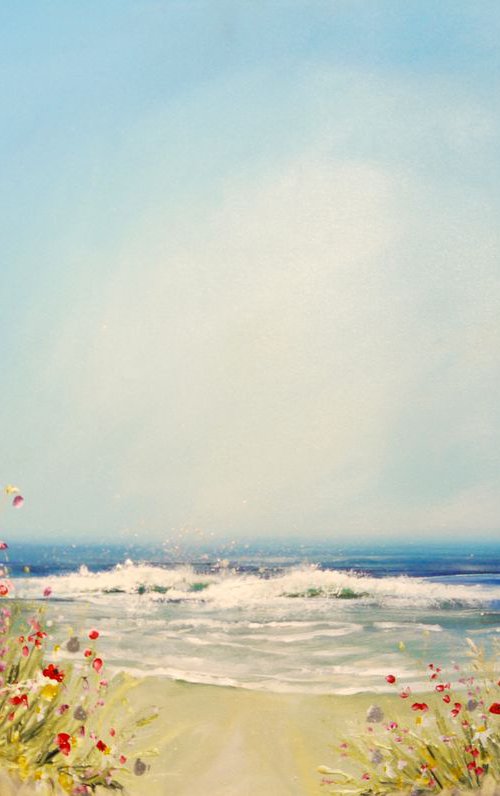 Sparkling waves by Emma Sian Pritchard