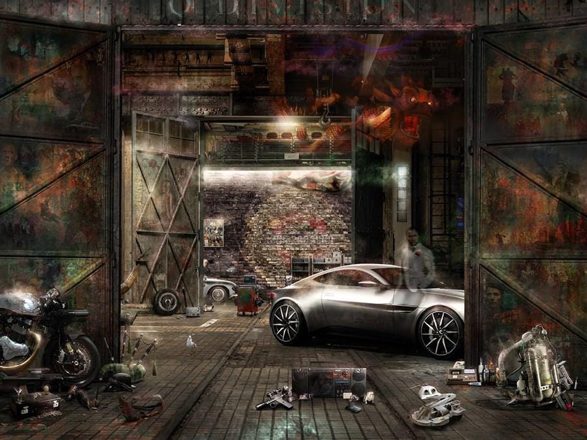 Q Division - James Bond - Large by Mark Davies