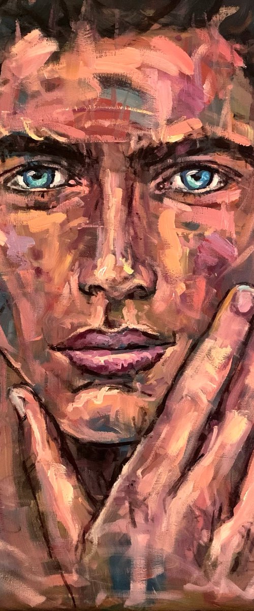 Man portrait by Emmanouil Nanouris