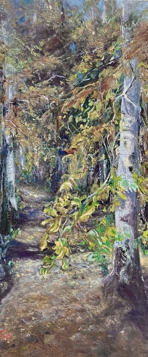 Cool day in Eno Trail by soonja cook