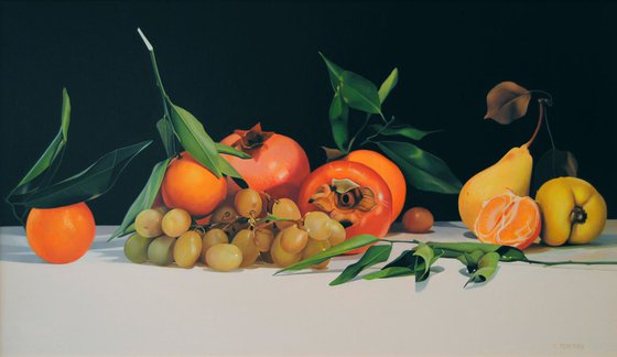 Still life with fruits