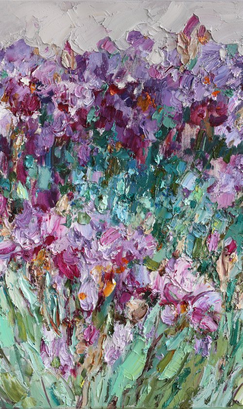 Irises by Anastasiia Valiulina