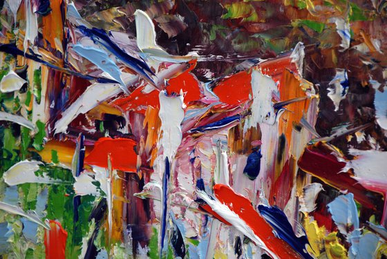 Terre dell'Etna olio su tela 100x200cm