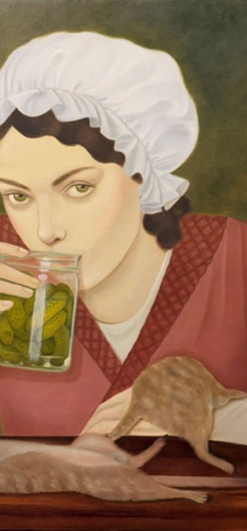 "Mom is at home" by Nina Grigel