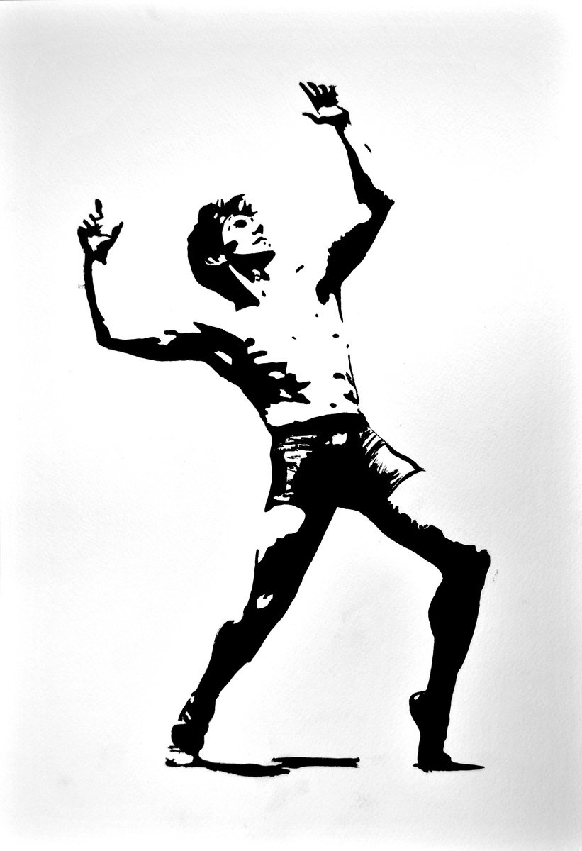 Photorealistic Portrait Drawing By Simona Tsvetkova, 18 X 24", Black And White 73, Original Artwork