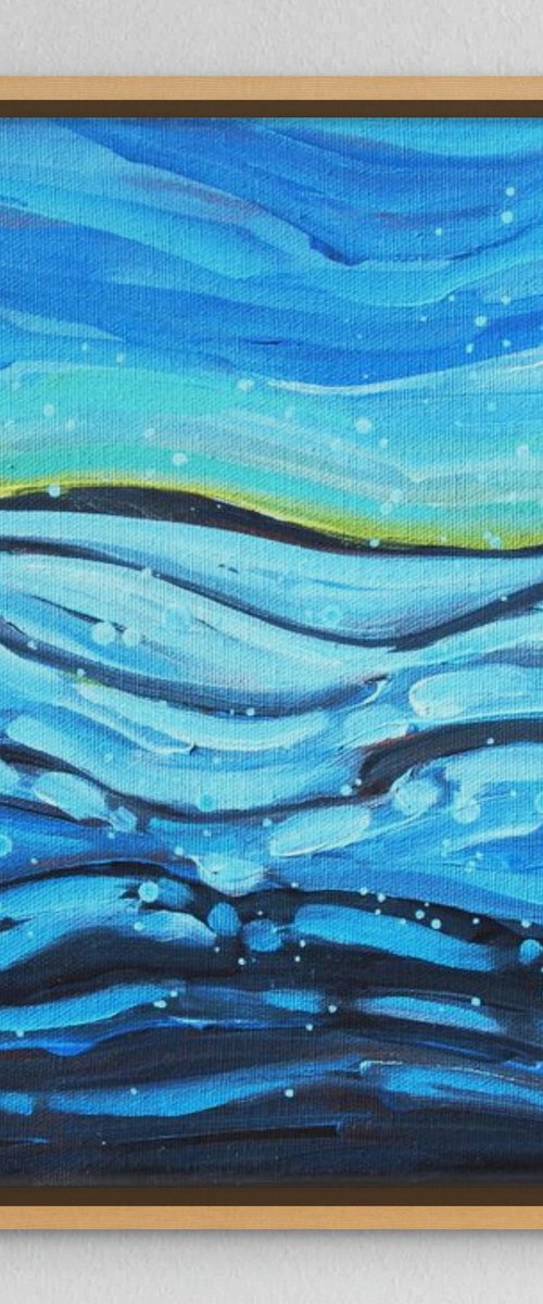 Rolling Waves 1 by Sage Mountain Studio