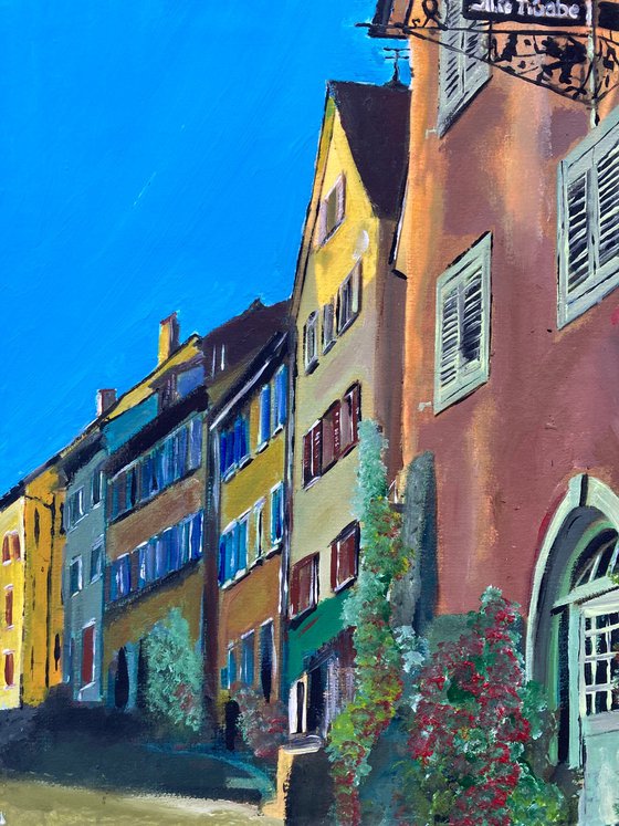 Swiss Town, Late Afternoon