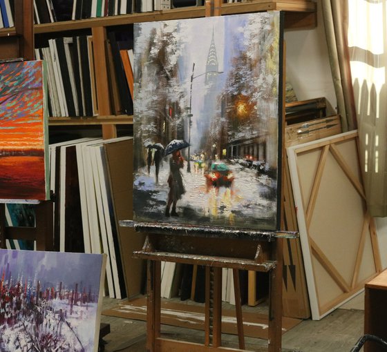 Winter Walkers in Lexington