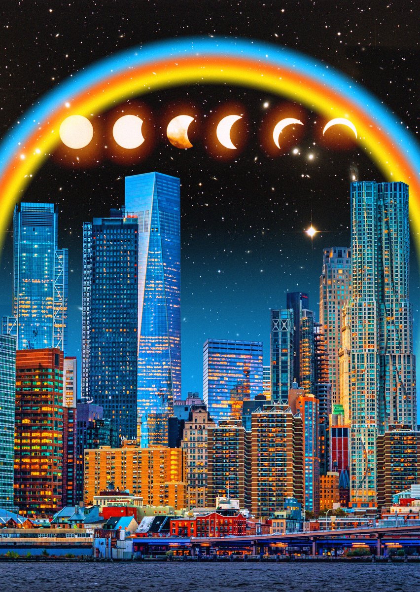 Surrealistic Landscape Giclee Print By Darius Comi, 12 X 18, Lost In Colors, Original Artwork