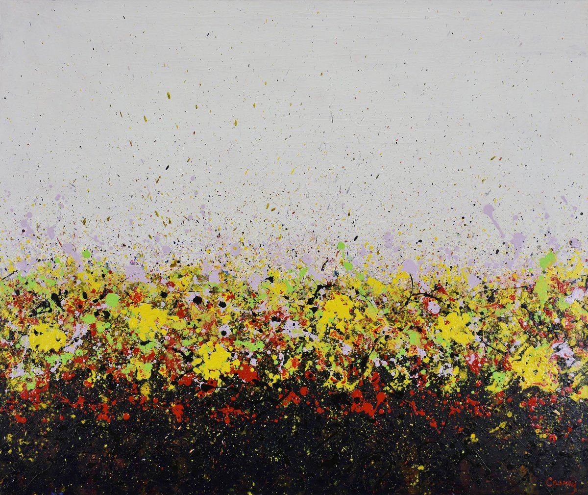 Yellow Field by Lisa Carney