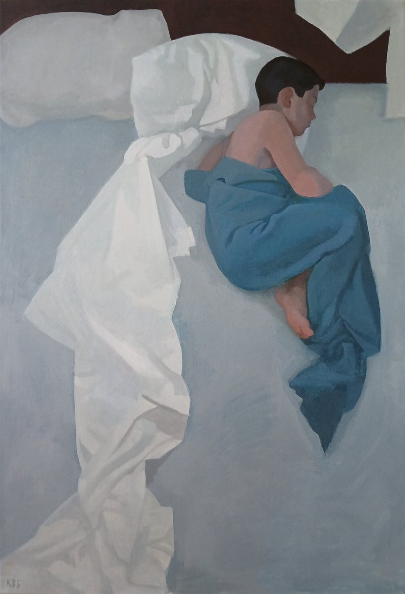 Photorealistic Oil Painting , Calm By Vasyl Koval, 31 X 47, Artwork For Sale On Artfinder