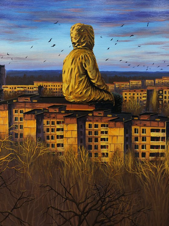 Sunset in Pripyat