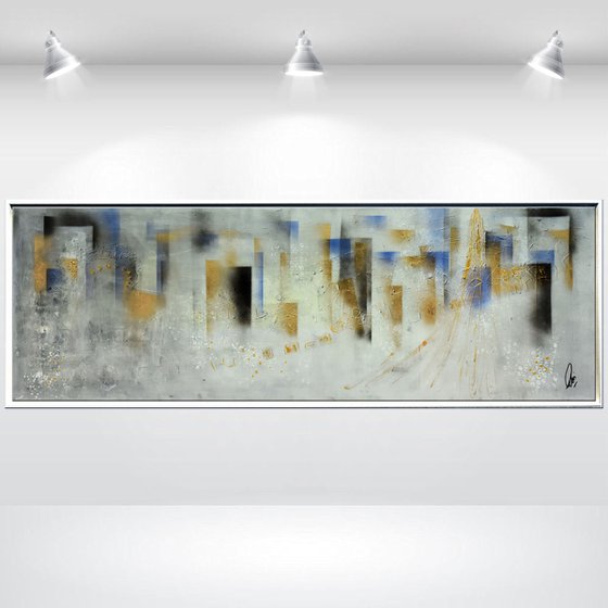 Gimmick  - Abstract Art - Acrylic Painting - Canvas Art - Framed Painting - Abstract Painting - Industrial Art